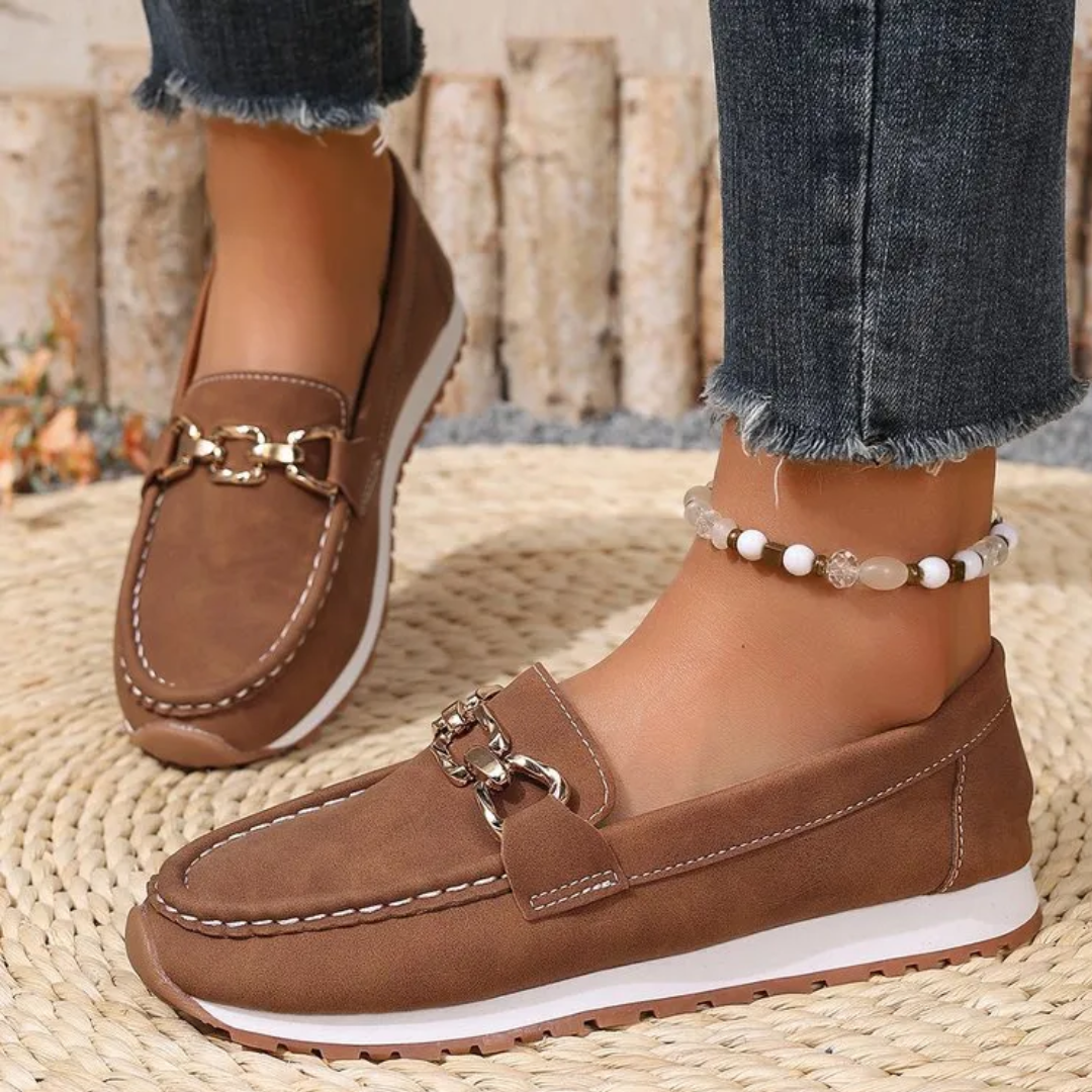 Comfortable Metal Slip-on Shoes