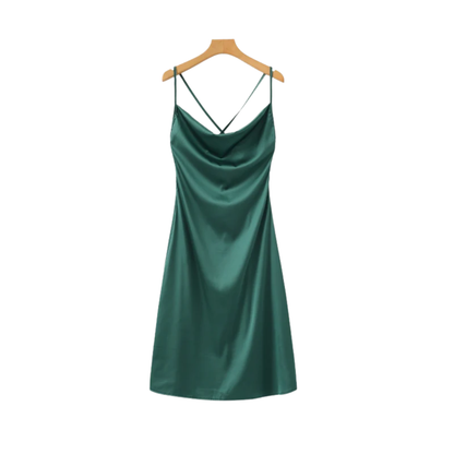 Old Money Silk Slip Dress